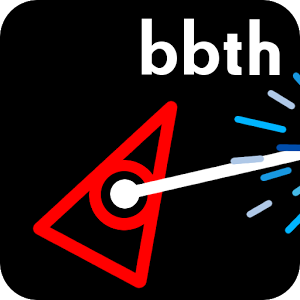 Icon for the Beat Back the Horde project, showing a triangle firing a laser.